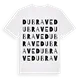 Dubrave ordlek t-shirt