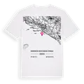 Dubrovačko-neretvanska županija karta t-shirt