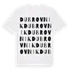 Dubrovnik ordlek t-shirt