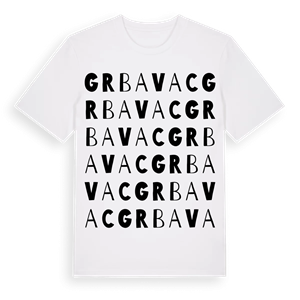 Grbavac ordlek t-shirt – ekologisk bomull t-shirt från Pinshirt