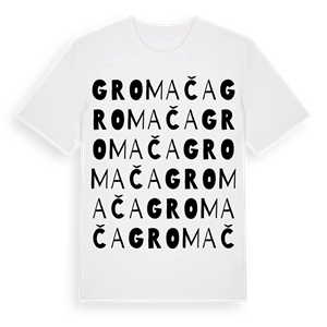 Gromača ordlek t-shirt – ekologisk bomull t-shirt från Pinshirt