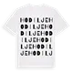 Hodilje ordlek t-shirt