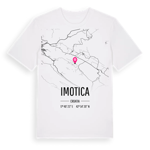 Imotica karta t-shirt – ekologisk bomull t-shirt från Pinshirt