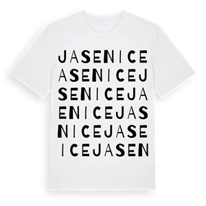 Jasenice ordlek t-shirt – ekologisk bomull t-shirt från Pinshirt