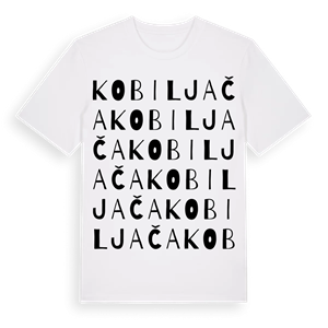 Kobiljača ordlek t-shirt – ekologisk bomull t-shirt från Pinshirt