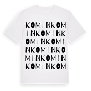 Komin ordlek t-shirt – ekologisk bomull t-shirt från Pinshirt