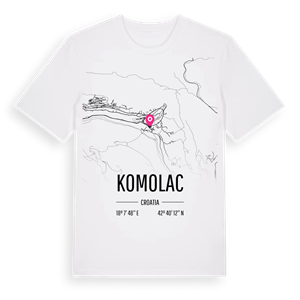 Komolac karta t-shirt – ekologisk bomull t-shirt från Pinshirt