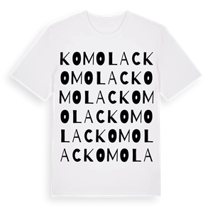 Komolac ordlek t-shirt – ekologisk bomull t-shirt från Pinshirt