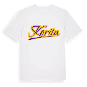 Korita baseball t-shirt – ekologisk bomull t-shirt från Pinshirt