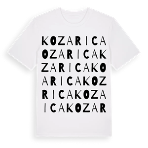 Kozarica ordlek t-shirt – ekologisk bomull t-shirt från Pinshirt