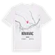 Krvavac karta t-shirt