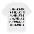 Kuna Konavoska ordlek t-shirt