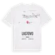 Lastovo karta t-shirt