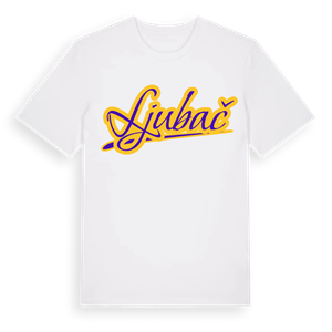Ljubač baseball t-shirt – ekologisk bomull t-shirt från Pinshirt