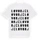 Lovorje ordlek t-shirt
