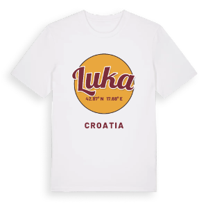 Luka cirkel t-shirt – ekologisk bomull t-shirt från Pinshirt