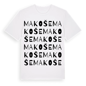 Makoše ordlek t-shirt – ekologisk bomull t-shirt från Pinshirt