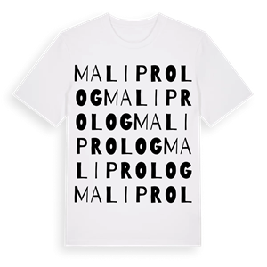 Mali Prolog ordlek t-shirt – ekologisk bomull t-shirt från Pinshirt
