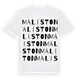 Mali Ston ordlek t-shirt