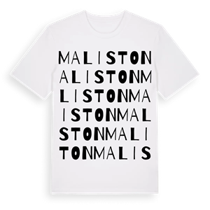 Mali Ston ordlek t-shirt – ekologisk bomull t-shirt från Pinshirt