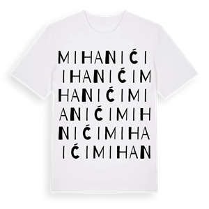 Mihanići ordlek t-shirt – ekologisk bomull t-shirt från Pinshirt