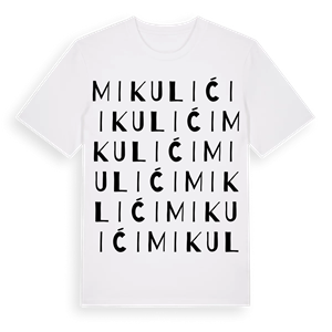Mikulići ordlek t-shirt – ekologisk bomull t-shirt från Pinshirt