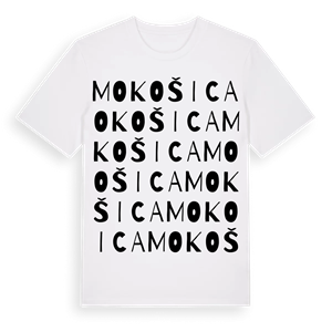 Mokošica ordlek t-shirt – ekologisk bomull t-shirt från Pinshirt