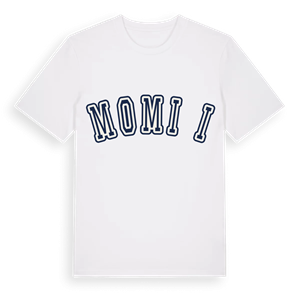 Momići college t-shirt – ekologisk bomull t-shirt från Pinshirt