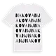 Nakovanj ordlek t-shirt