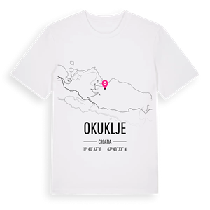 Okuklje karta t-shirt – ekologisk bomull t-shirt från Pinshirt