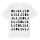 Okuklje ordlek t-shirt