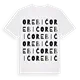 Orebić ordlek t-shirt