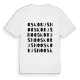 Oskorušno ordlek t-shirt