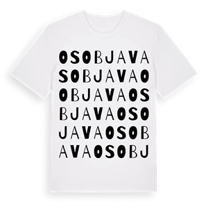 Osobjava ordlek t-shirt – ekologisk bomull t-shirt från Pinshirt