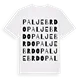 Palje Brdo ordlek t-shirt