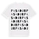 Pasadur ordlek t-shirt