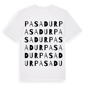 Pasadur ordlek t-shirt – ekologisk bomull t-shirt från Pinshirt