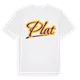 Plat baseball t-shirt