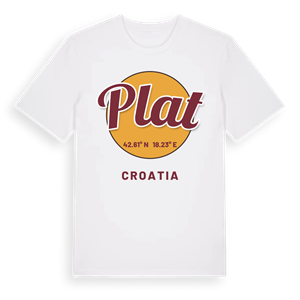 Plat cirkel t-shirt – ekologisk bomull t-shirt från Pinshirt