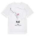 Plat karta t-shirt
