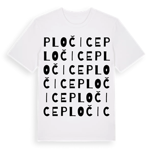 Pločice ordlek t-shirt – ekologisk bomull t-shirt från Pinshirt