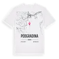 Podgradina karta t-shirt