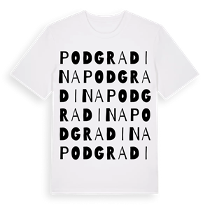 Podgradina ordlek t-shirt – ekologisk bomull t-shirt från Pinshirt