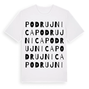 Podrujnica ordlek t-shirt – ekologisk bomull t-shirt från Pinshirt