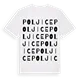 Poljice ordlek t-shirt