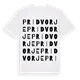 Pridvorje ordlek t-shirt