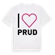 Jag älskar Prud t-shirt stort tryck