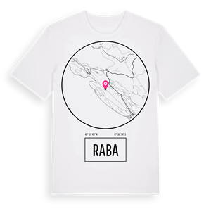 Raba t-shirt – ekologisk bomull t-shirt från Pinshirt