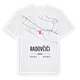 Radovčići karta t-shirt