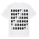 Rogotin ordlek t-shirt